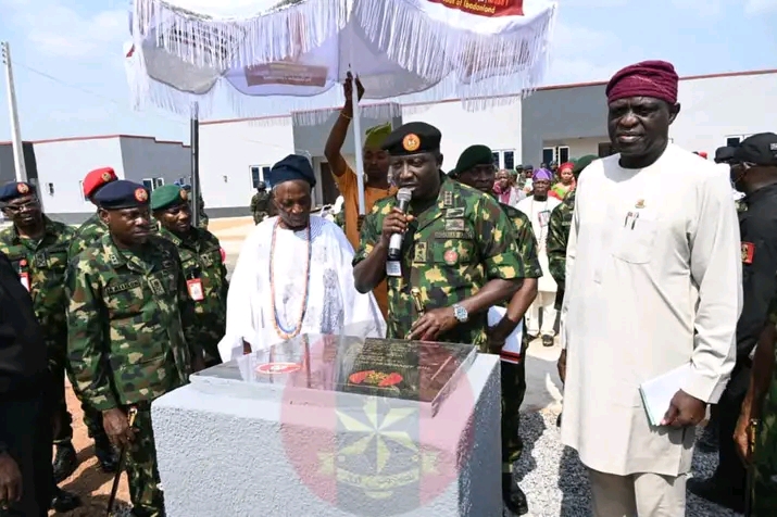 Army Inaugurates Affordable Housing Estate For Soldiers in Ibadan