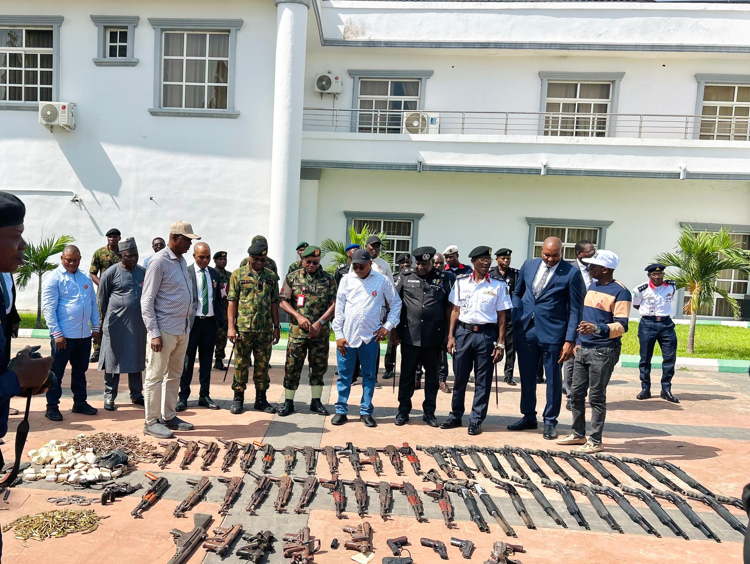 Ododo Uncovers Massive Arms Cache, Vows Total War on Criminals in Kogi
