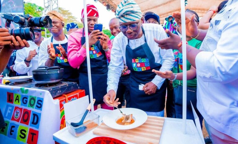 Governor Sanwo-Olu Hosts Food Festival in Lagos